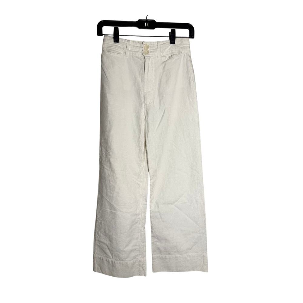 Apiece Apart Merida Pants in Cream Women's Sz. 0 - Picture 2 of 8